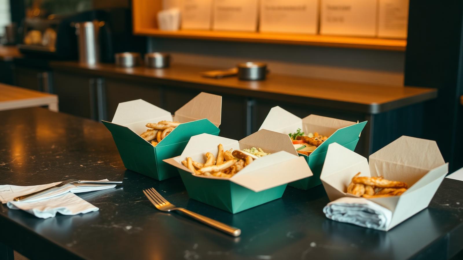 Caserole take-away pentru restaurante moderne