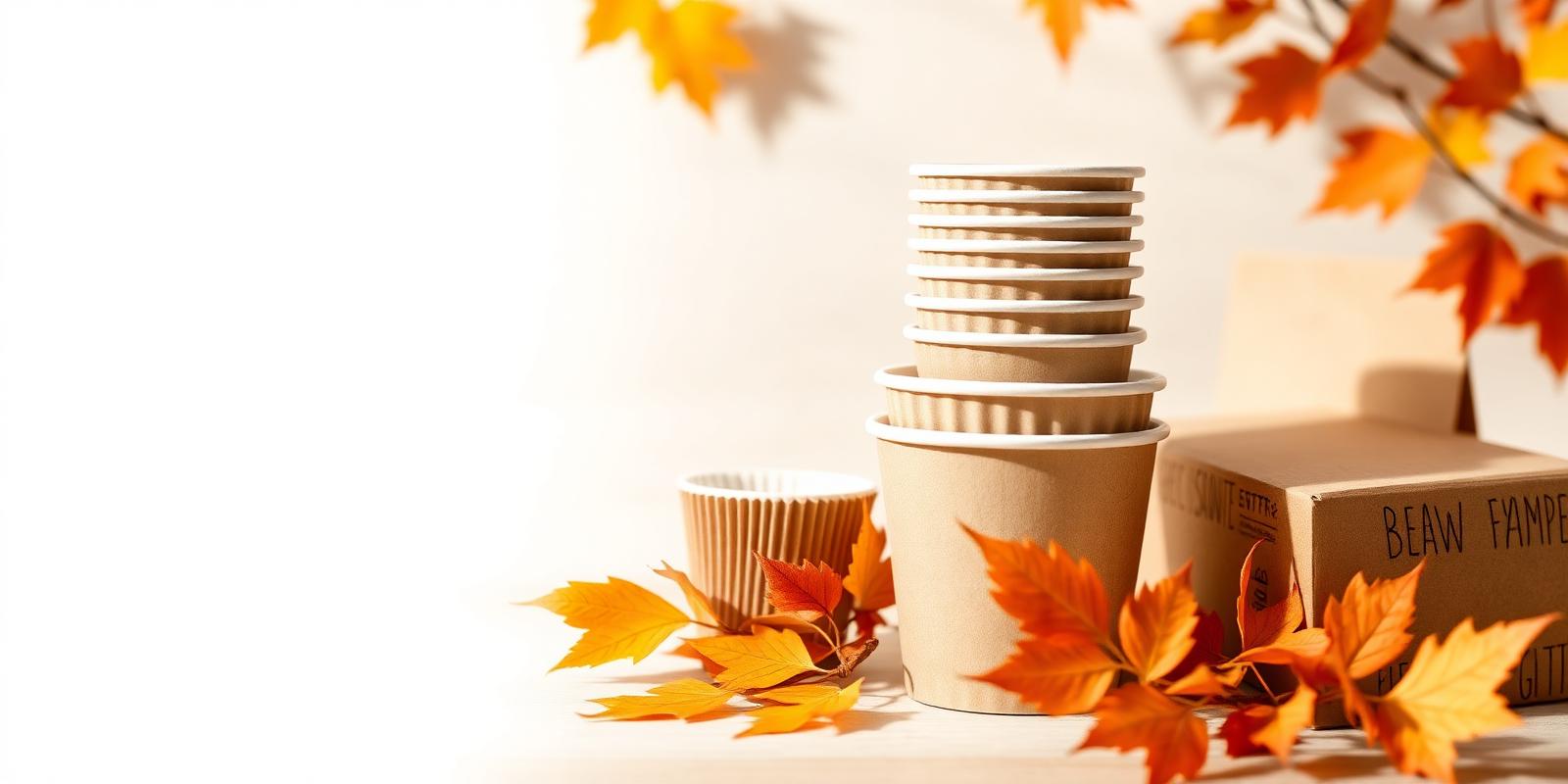 −20% la pahare kraft pentru cafea